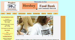 Desktop Screenshot of hersheyfoodbank.com